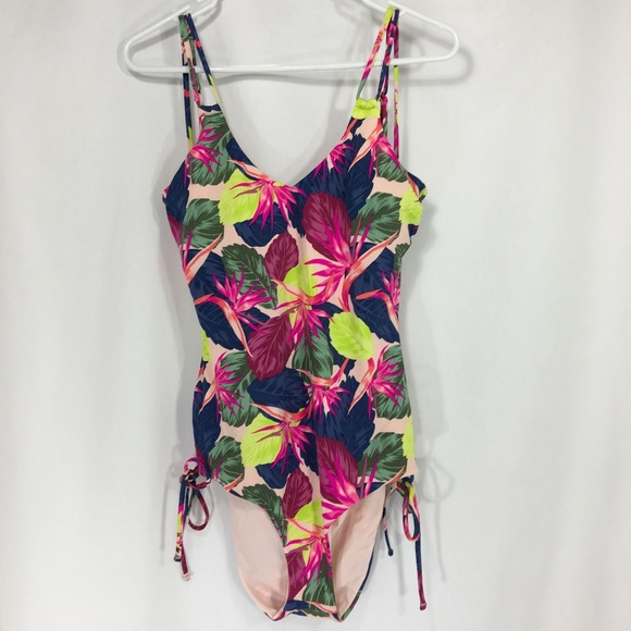 Tori Praver Swimwear Other - Tori Praver NWOT One Piece Tropical Floral Suit